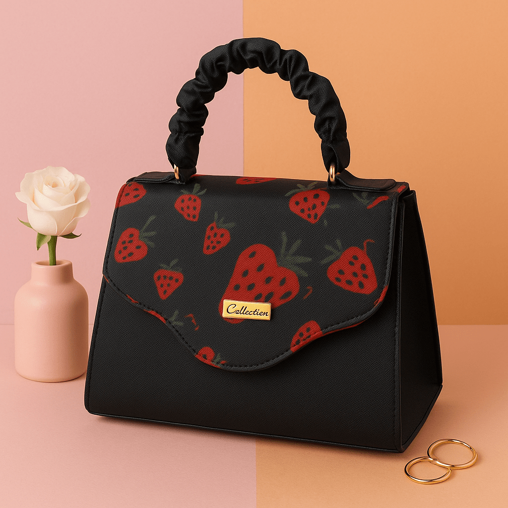 Bolsa de Mano con Diseño de Fresa - Image 6
