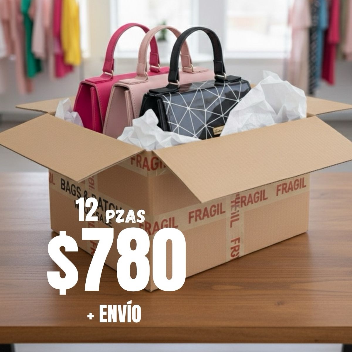 PAQUETE “1”- 12 piezas surtidas
