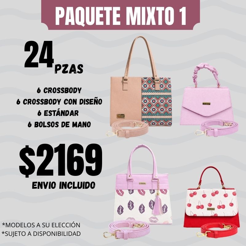 24 Bolsos CrossbodyPaquete Mixto 1